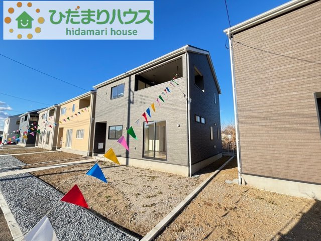 寄居町用土　第3　新築一戸建て　クレイドルガーデン　05の外観|スタイリッシュでお洒落な外観です！
