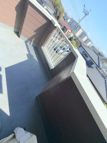 ビューテラスユウⅠのバルコニー