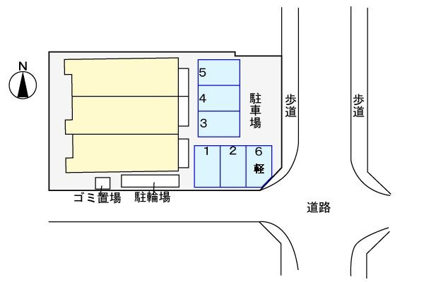 サピーＭ＆Ｓ　　刈谷市の賃貸ならクラスホーム刈谷店の駐車場