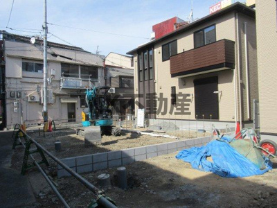 【駐車場】 | 足代2丁目戸建貸家（布施賃貸） | 駐車場付きです