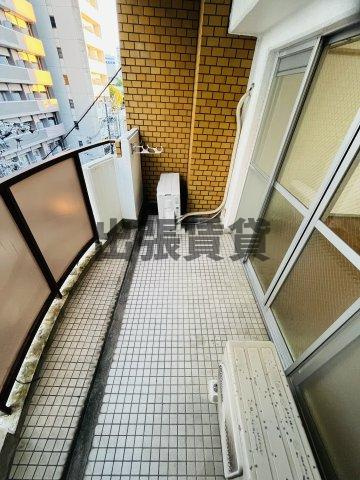 仲介手数料０円！ゲストハウスレインボー伏見のバルコニー