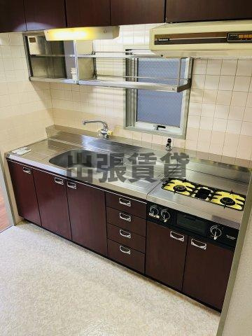 仲介手数料０円！ゲストハウスレインボー伏見のキッチン