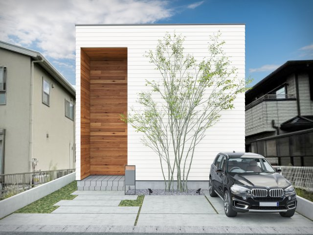 COLORSグリーンヒル栗東市安養寺3丁目3区画の完成予想図|モデルハウス♪