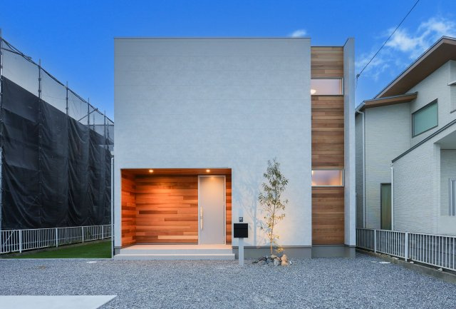 COLORSグリーンヒル栗東市安養寺3丁目3区画の外観パース|モデルハウス♪