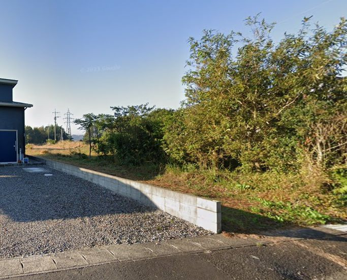 都城市菓子野町の売地の外観