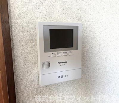 【セキュリティ】 | クィーンズヴィラ　A棟 | TV付インターホン