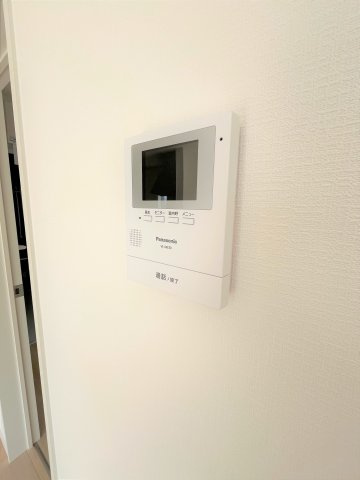 【セキュリティ】 | 仲介手数料無料！厚狭小学校に通える新築戸建　山陽小野田市鴨庄　第９－３号棟　クレイドルガーデン　アーネストワン | 録画機能付きTVモニターインターホン