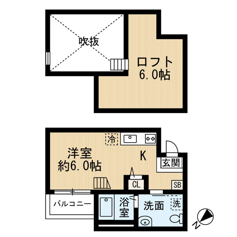 Ange神戸（アンジュコウベ）の間取り