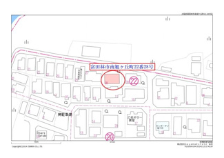 【地図】 | 富田林市南旭ヶ丘町・売土地