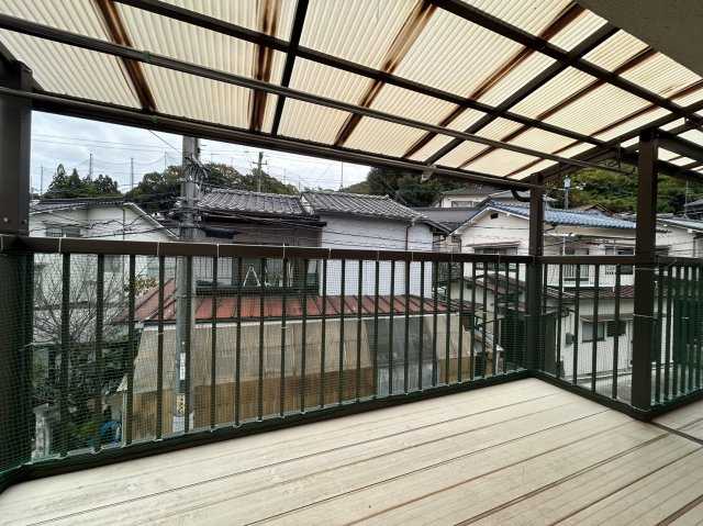 広島市安佐南区相田６丁目の一戸建てのバルコニー