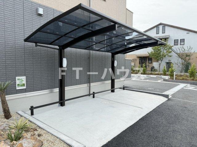 船橋市三山６丁目のアパートのその他共用部分|駐輪場