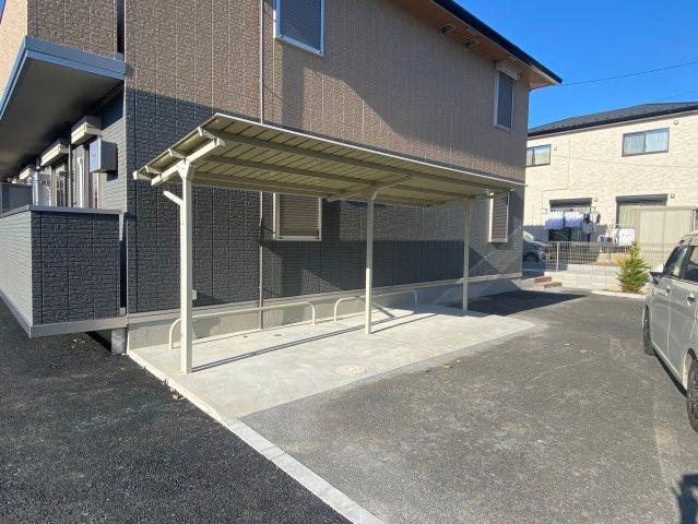 船橋市三山６丁目のアパートの駐車場