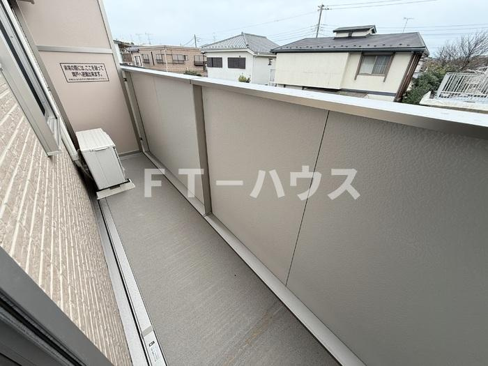 船橋市三山６丁目のアパートのバルコニー|バルコニー