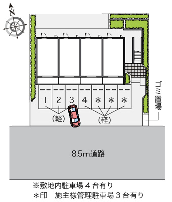 【駐車場】 | Ｋａｎａｇｕｓｕｋｕ