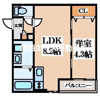 【間取り】 | 1erつばきⅢ
