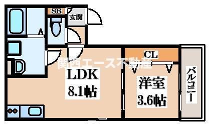 【間取り】 | 1erつばきⅢ