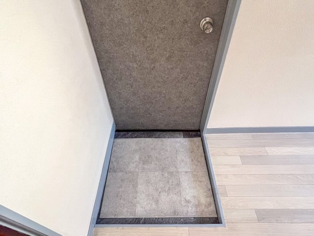 南小岩オキハイムの玄関