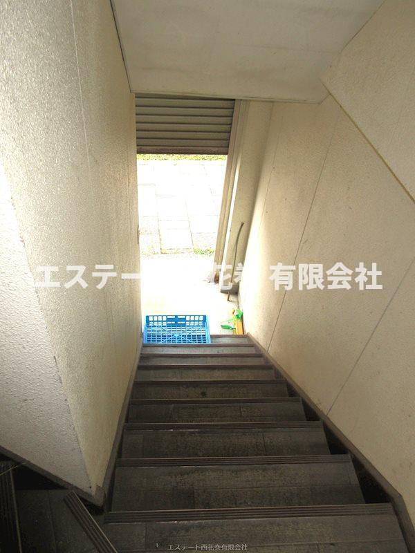 吹張町貸店舗|階段