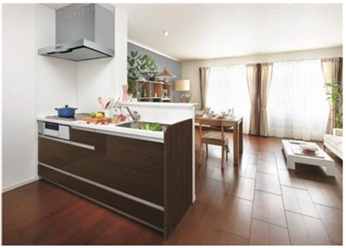 KAYA江戸橋のキッチン