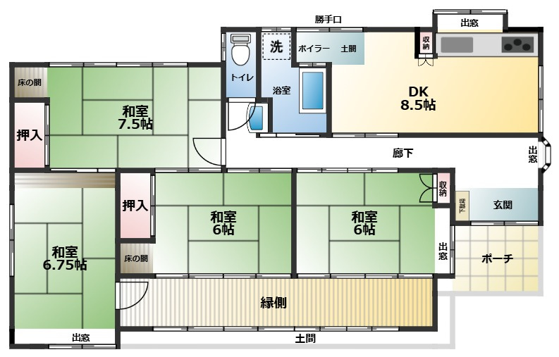 あきる野市雨間　平屋中古戸建
