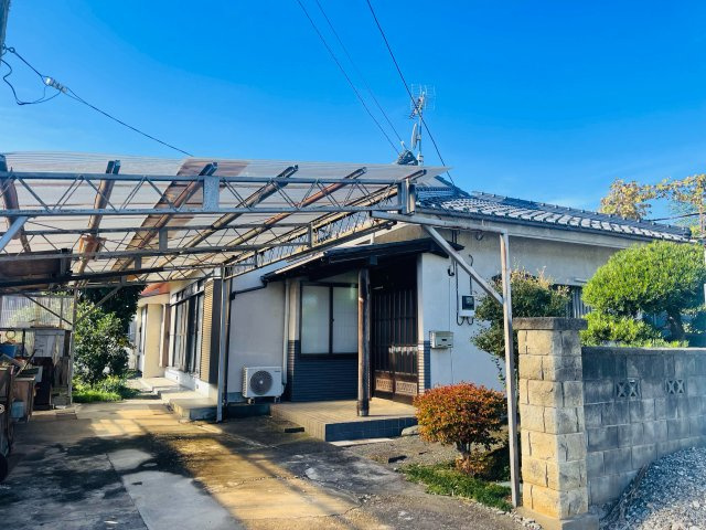 あきる野市雨間　平屋中古戸建の外観
