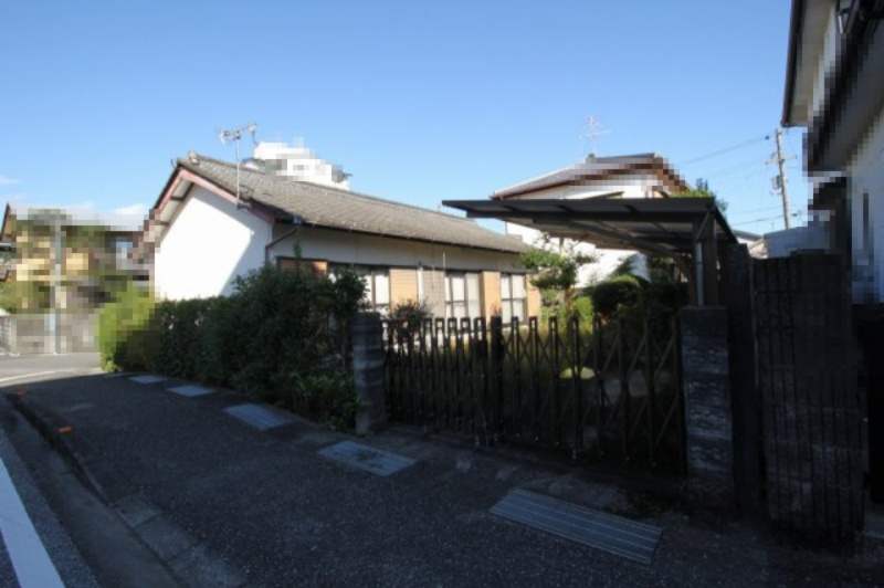 鴨部2丁目　建築条件なし　売土地の外観