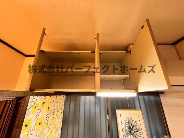 高野道1丁目戸建　賃貸の収納|便利な収納スペースです