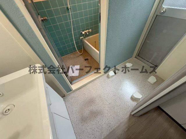 高野道1丁目戸建　賃貸の洗面所|ゆったりとスペースのある洗面所