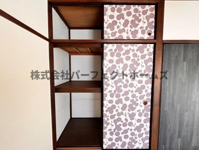 高野道1丁目戸建　賃貸の収納|専用の収納スペースです