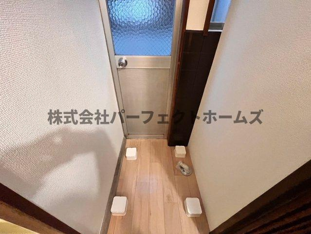 高野道1丁目戸建　賃貸の設備|室内洗濯パン