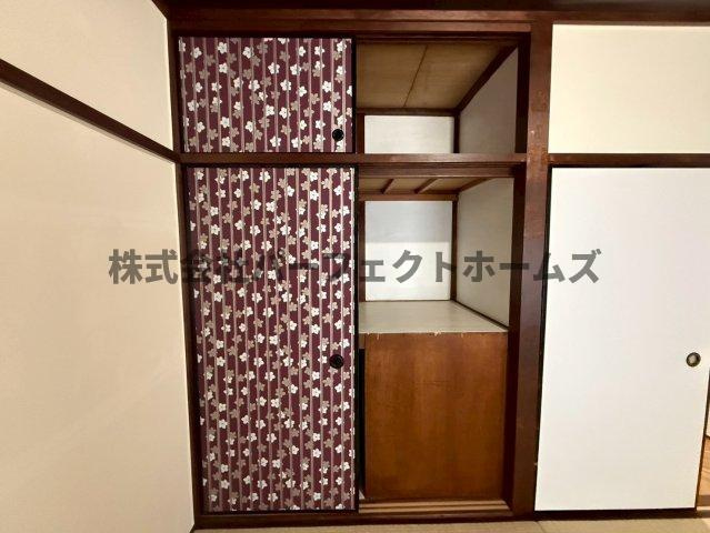 高野道1丁目戸建　賃貸の収納|たっぷりとした収納スペースです