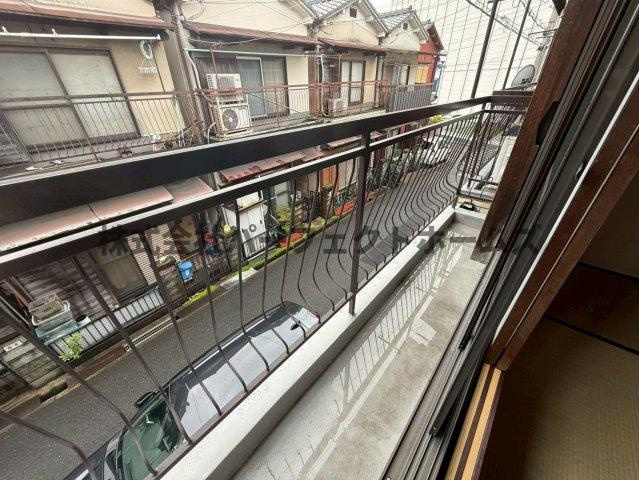 高野道1丁目戸建　賃貸のバルコニー|落ち着いた時間を過ごせるバルコニーです