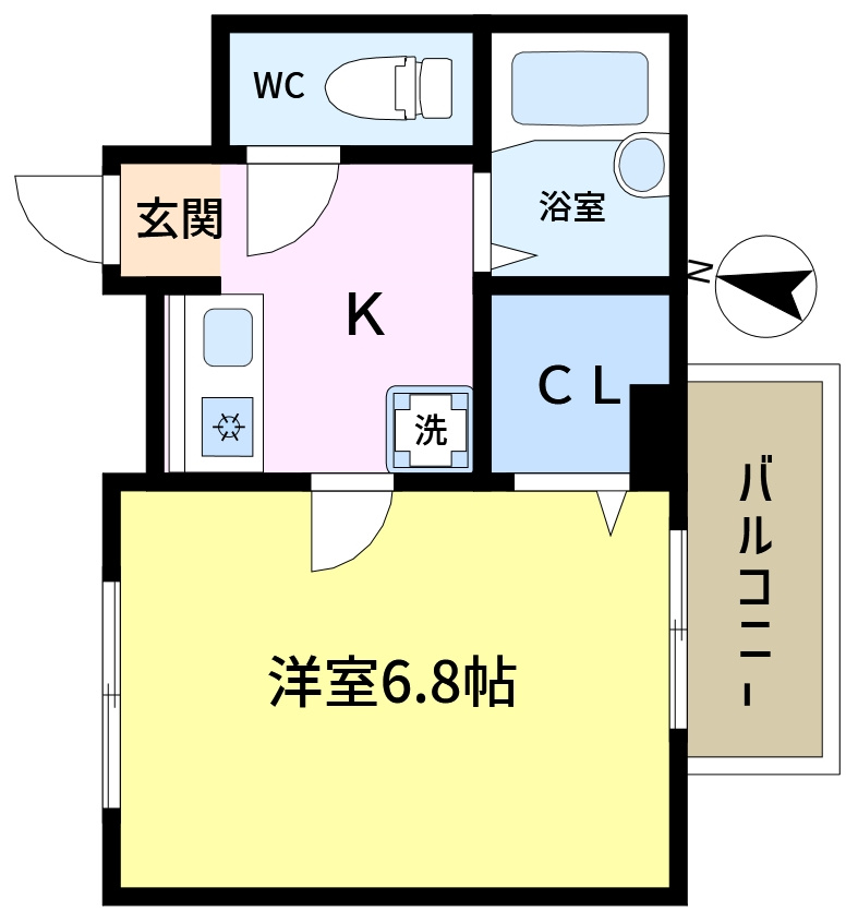 パフィオMSの間取り