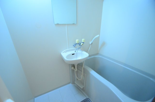 大阪市住吉区南住吉１丁目の賃貸マンションの浴室|お風呂で日々の疲れを落としましょう