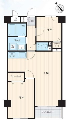 【間取り】 | セザール池袋西