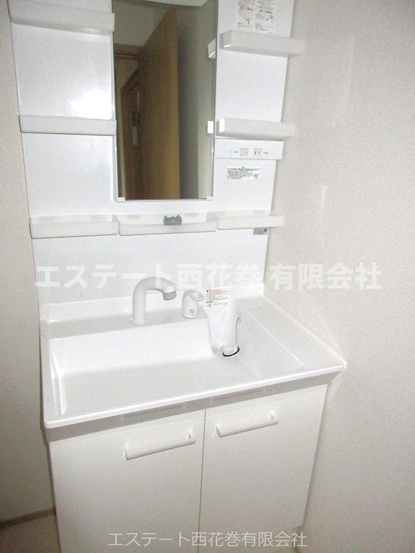 grand parace十二丁目Ⅱ|シャワー付洗面化粧台