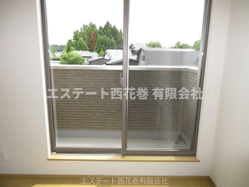 grand parace十二丁目Ⅱのバルコニー