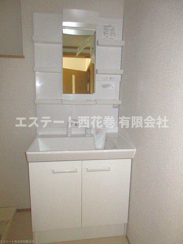grand parace十二丁目Ⅰ|シャワー付洗面化粧台