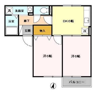 【間取り】 | クレセントコート