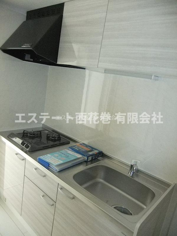 first花巻のキッチン|２口コンロ付き