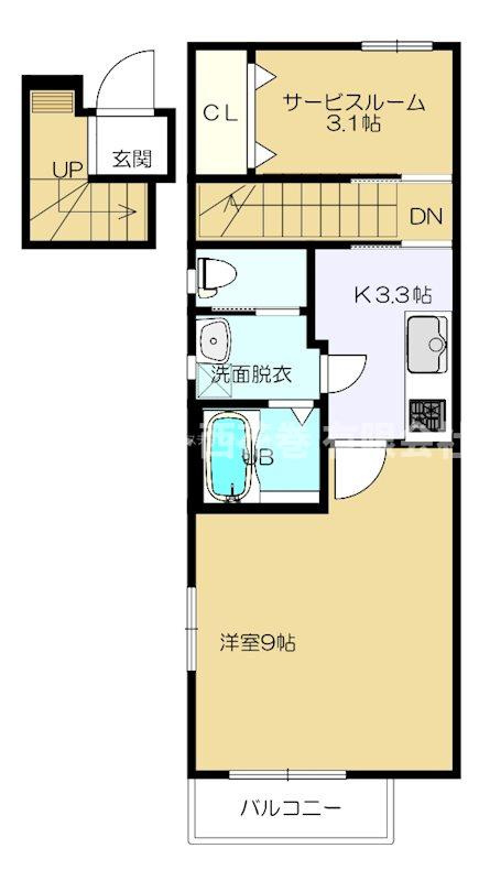 first花巻の間取り