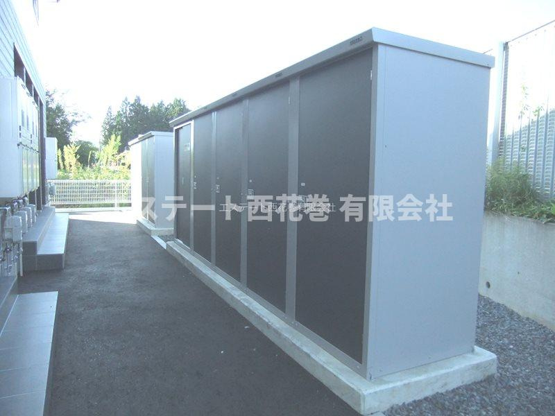 first花巻の外観|外物置