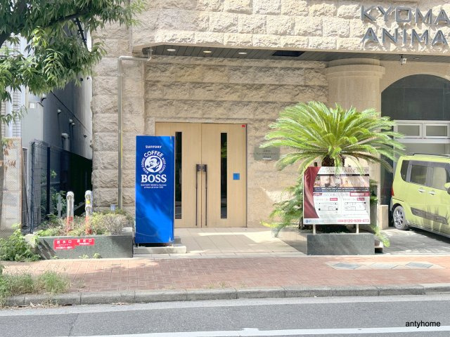 アーデン京町堀ウエスト　仲介手数料無料のエントランス