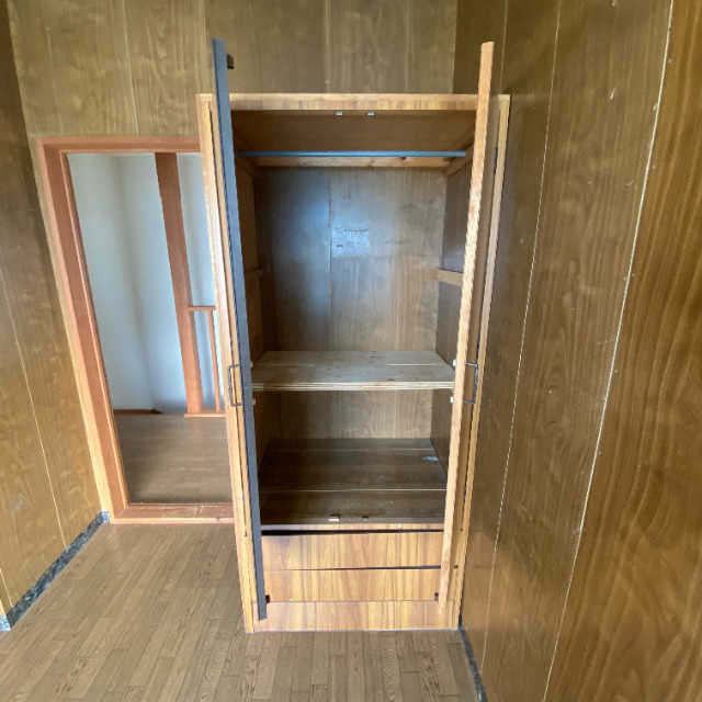 志渡アパートの収納|収納スペース豊富です