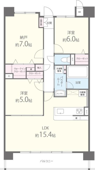 【間取り】 | フロイデ川添