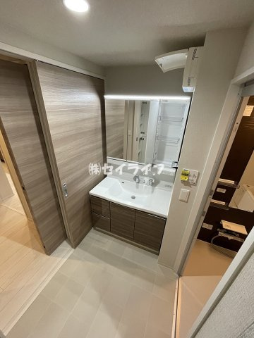 玉造Baseの洗面所