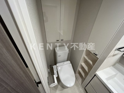 【トイレ】 | パークリュクス蒲田一丁目 | シンプルで使いやすいトイレです