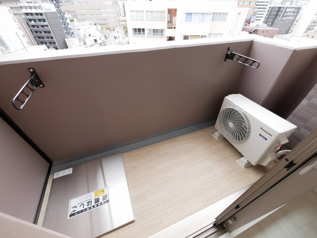 La Douceur梅田Eastのバルコニー