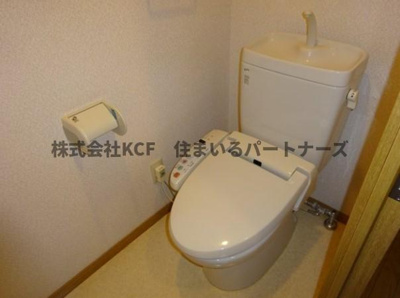 【トイレ】 | ソレイユ合川 | トイレです