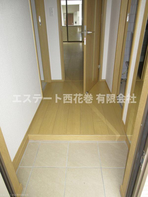 grand parace十二丁目Ⅱの玄関